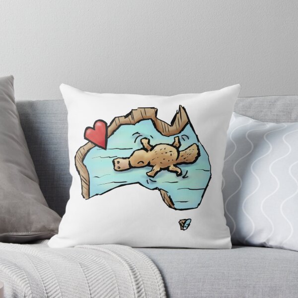 Item preview, Cute Swimming Platypus in Australia designed and sold by eddcross.