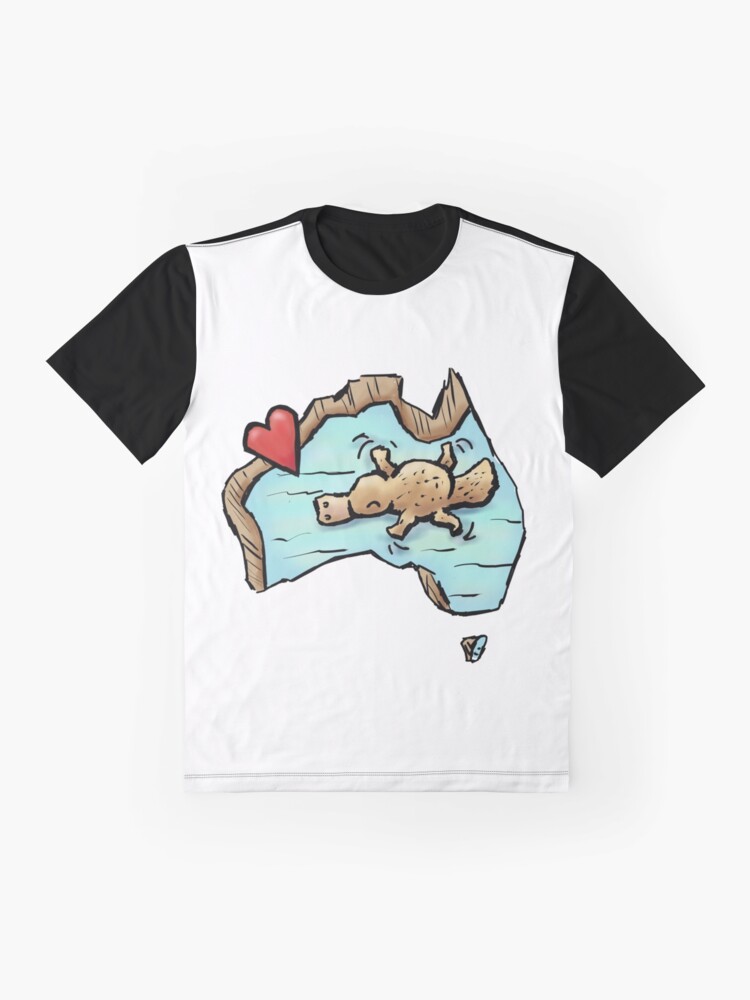 "Cute Swimming Platypus in Australia" T-shirt by eddcross ...