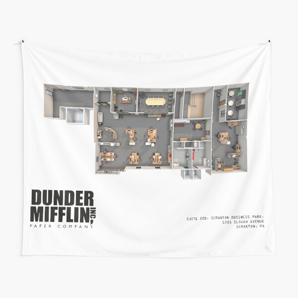 Dunder Mifflin Paper Co - The Office - Tapestry