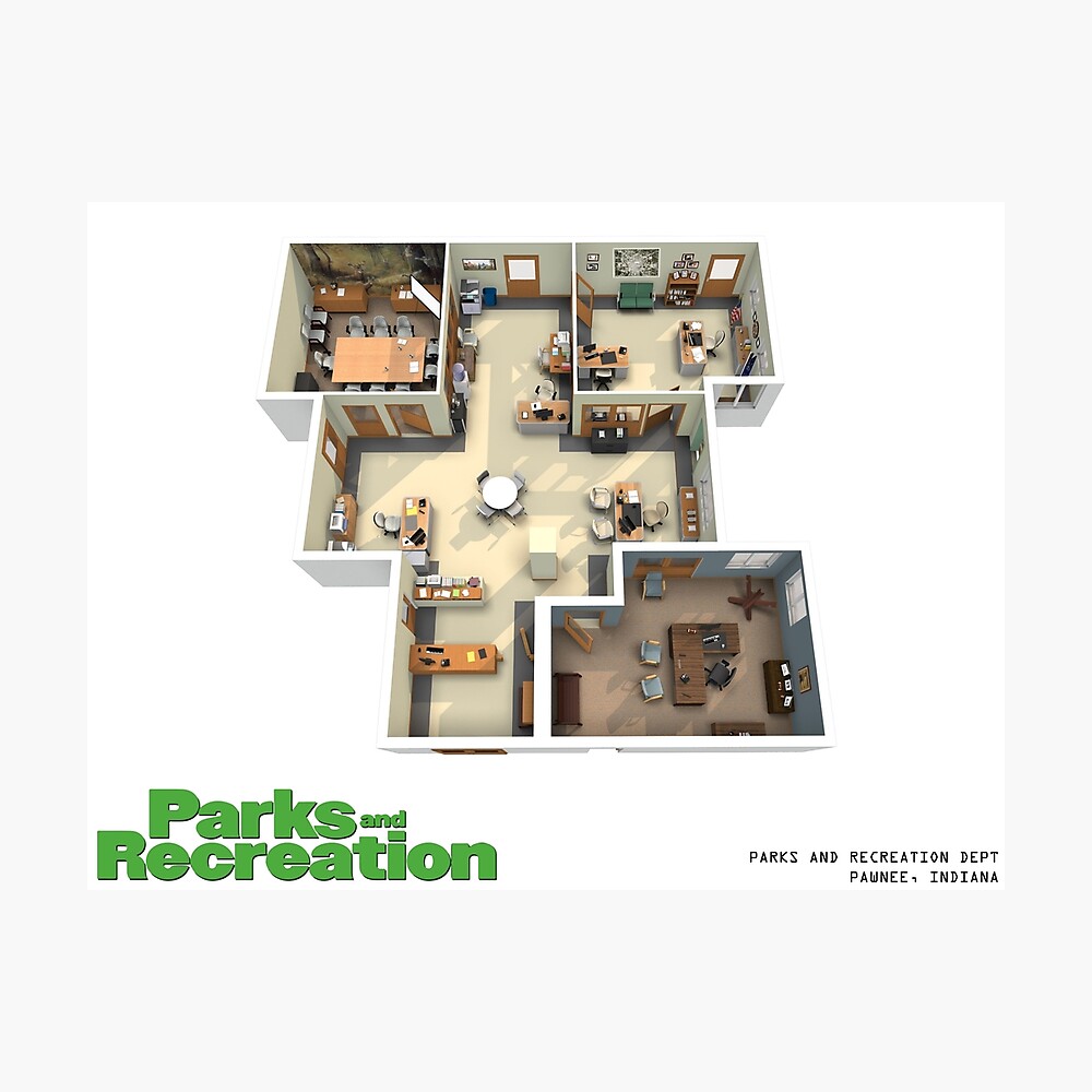 Parks and Recreation Floor Plan