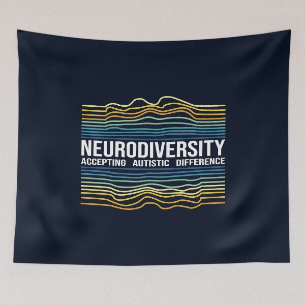 Item preview, Neurodiversity - Accepting autistic difference designed and sold by AutismHero.