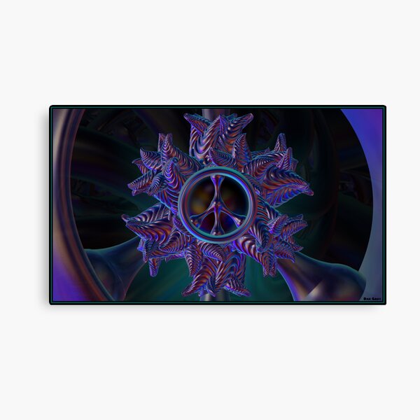 Peaced Canvas Print
