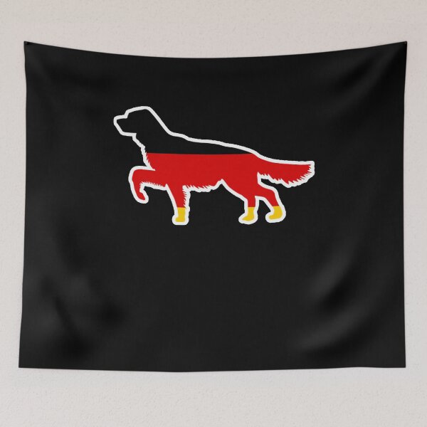 Item preview, English Setter Flagge Deutschlands Germany designed and sold by shoppzee.