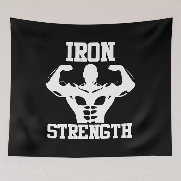 Item preview, Iron Strength Fitness designed and sold by Nessshirts.