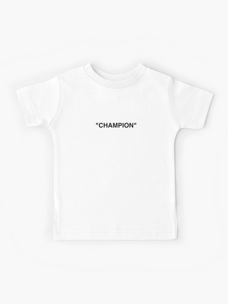 champion kids top