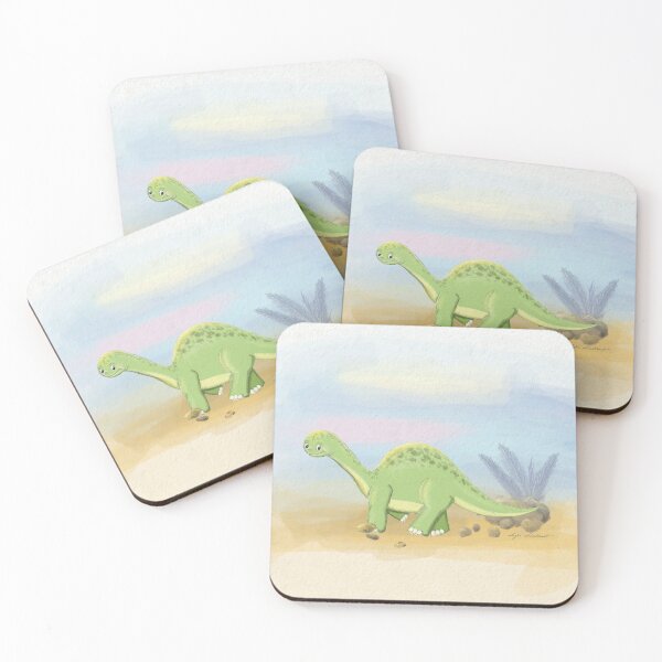 Item preview, little dinosaur - bracheosaurus designed and sold by studioMoSa.