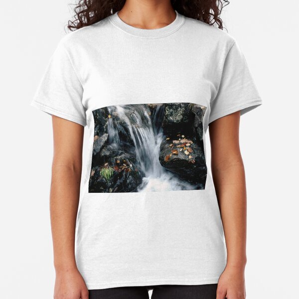 Waterfall off Illgill Head, Wastwater, English Lake District Classic T-Shirt