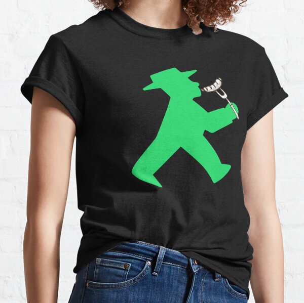 Ampelmännchen eating a sausage Classic T-Shirt