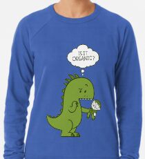 Organic Dinosaur Lightweight Sweatshirt