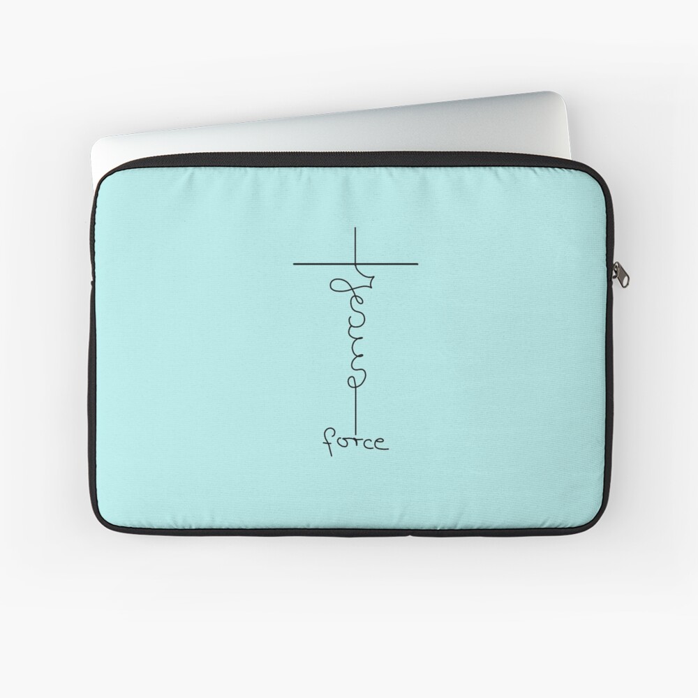 Jesus gibt Kraft Laptoptasche