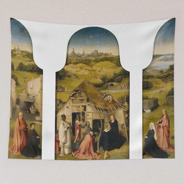 Item preview, The Adoration of the Magi - Hieronymus Bosch designed and sold by Vintage Designs +.
