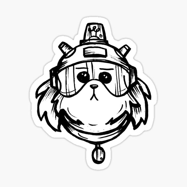 Snuffles Snowball from Rick and Morty™ Sticker