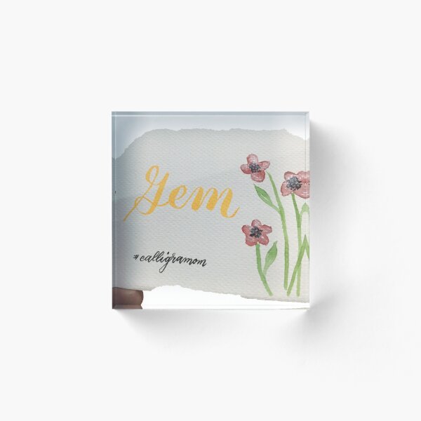Item preview, Gem is your name designed and sold by MariAgot.
