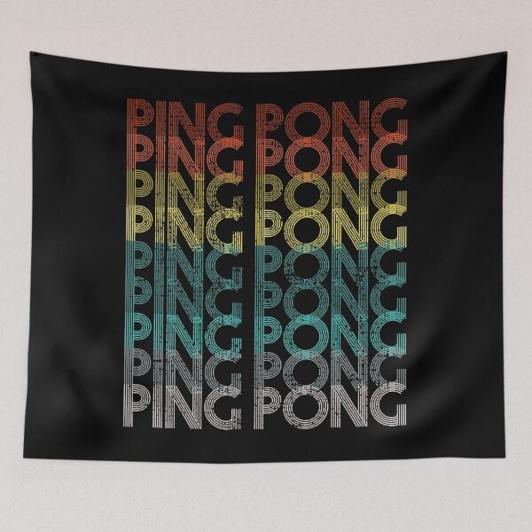 Item preview, Retro table tennis designed and sold by 4tomic.