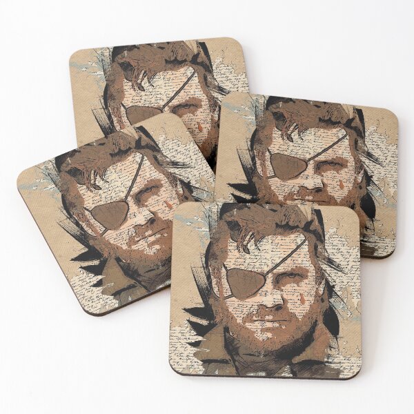 Artikelvorschau, Giftschlange alias Big Boss / Vintage Art Style PORTRAIT entworfen und verkauft von Naumovski.