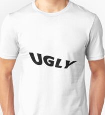 Camiseta unisex UGLY logo estética