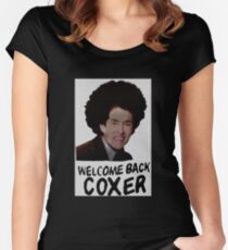 Welcome Back Cox Coxer Women's Fitted Scoop T-Shirt