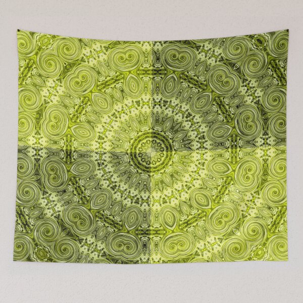 Item preview, Olive mandala designed and sold by fuzzyfox.