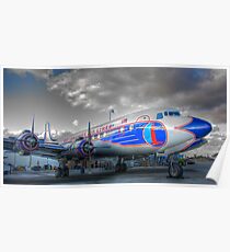 Eastern Airlines DC-7B Poster