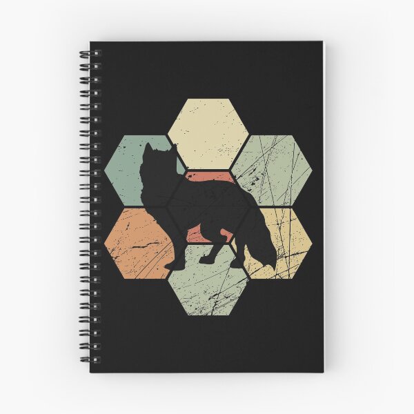 Item preview, Fox foxes vintage retro hexagon designed and sold by Franja2.