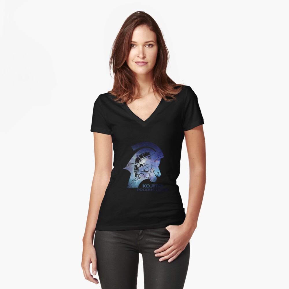Item preview, Fitted V-Neck T-Shirt designed and sold by Orohs.