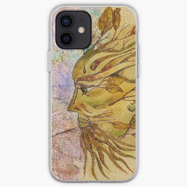 The Green Man in Autumn iPhone Soft Case