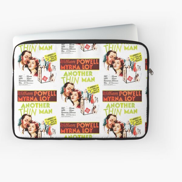 Classic Movie Poster - Another Thin Man Laptop Sleeve
