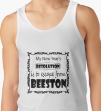 My New years Resolution is to Escape from Beeston Men's Tank Top