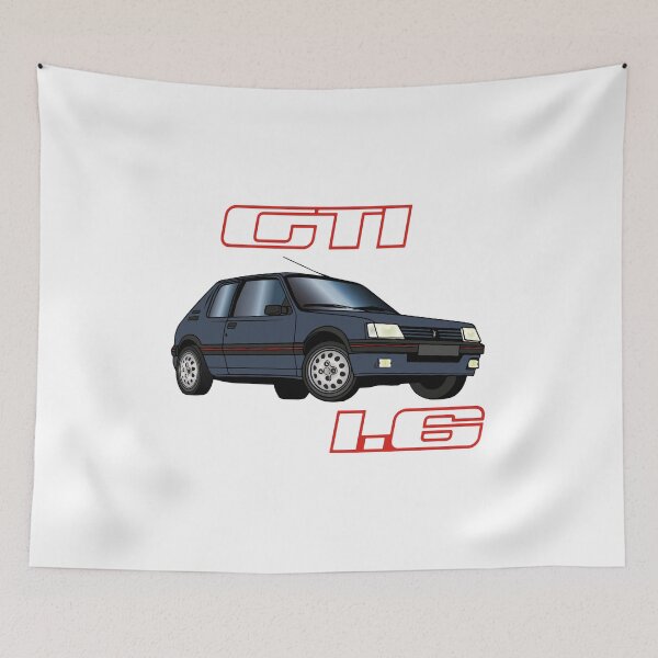 Item preview, 205 GTI 1.6 91 92 Graphite Gray designed and sold by PTeeFrench.