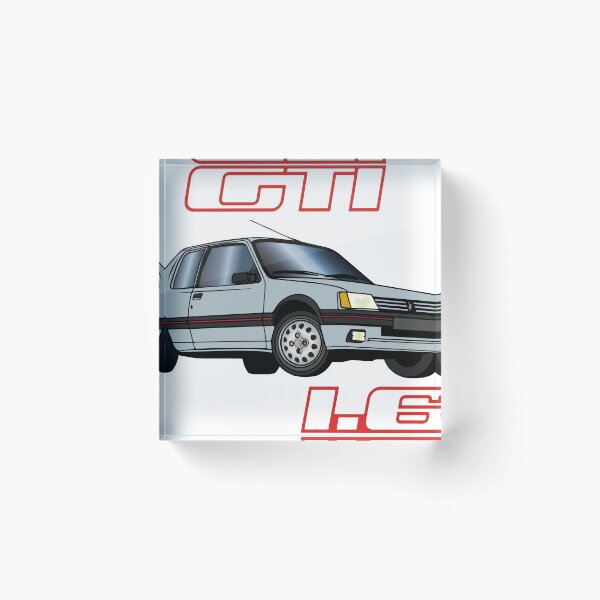 Item preview, 205 GTI 1.6 87 88 89 90 Futura Gray designed and sold by PTeeFrench.