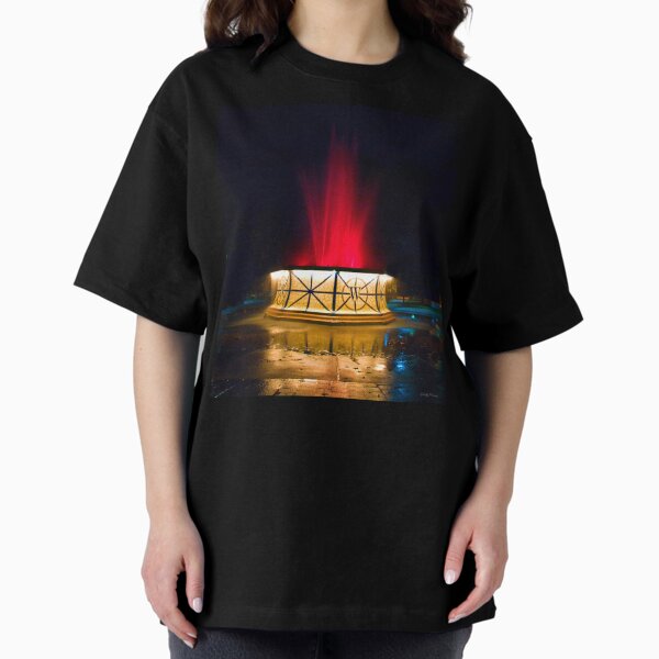 Item preview, Night at the Fountain at Perry Square - Erie, PA designed and sold by Kathy Weaver.