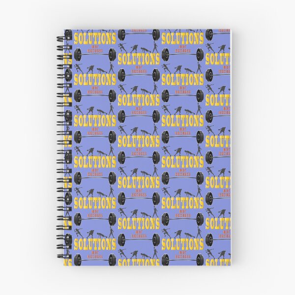 Item preview, SOLUTIONS not excuses, workout, running designed and sold by BodyIllumin.