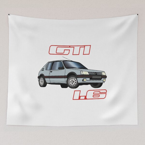 Item preview, 205 GTI 1.6 91 92 Futura Gray designed and sold by PTeeFrench.