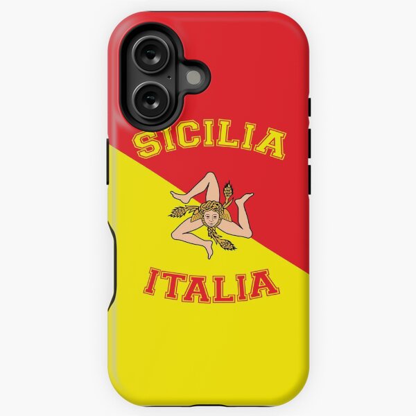 Aperçu de l'œuvre Sicile, Italie, couleurs du drapeau de la Sicile créée et vendue par Alma-Studio.