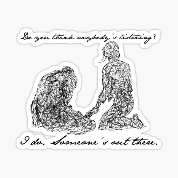 Item preview, Do You Think Anybody's Listening? (With Quote) designed and sold by izloveshorses.