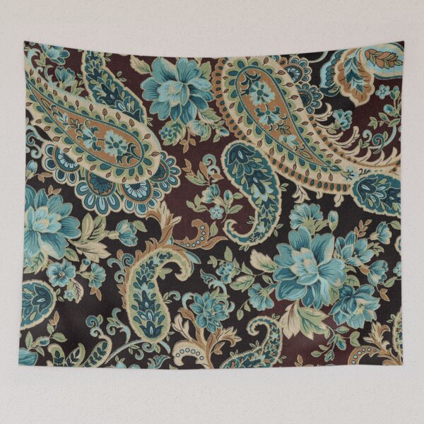 Item preview, Brown Turquoise Paisley designed and sold by GuyBlank.