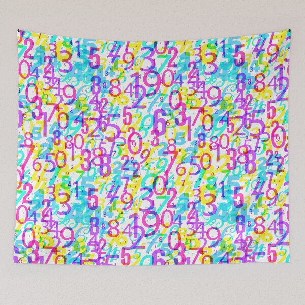 Item preview, Mathematics background - numbers pattern 04 designed and sold by Slanapotam.