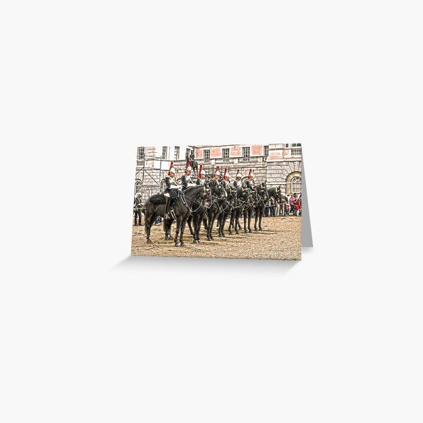 Item preview, The Queens Blue Horseguards designed and sold by DavidWHughes.