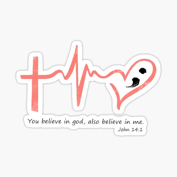 Believe in Me Sticker