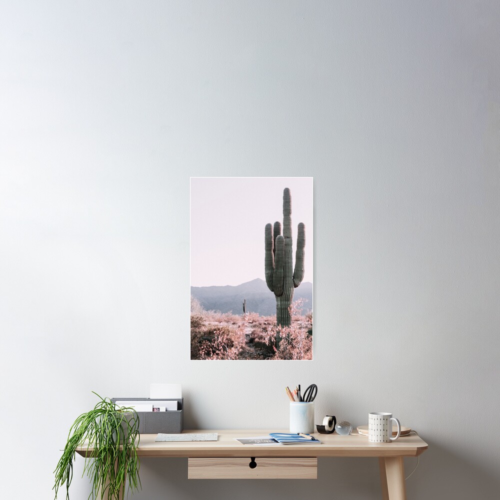 Desert Cactus Poster