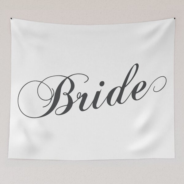 Item preview, Simple and Elegant Bride Typography designed and sold by Hommie9977.