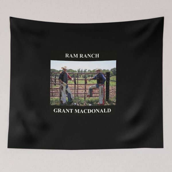 Item preview, Ram Ranch Grant MacDonald (Black&White) designed and sold by Thorski.