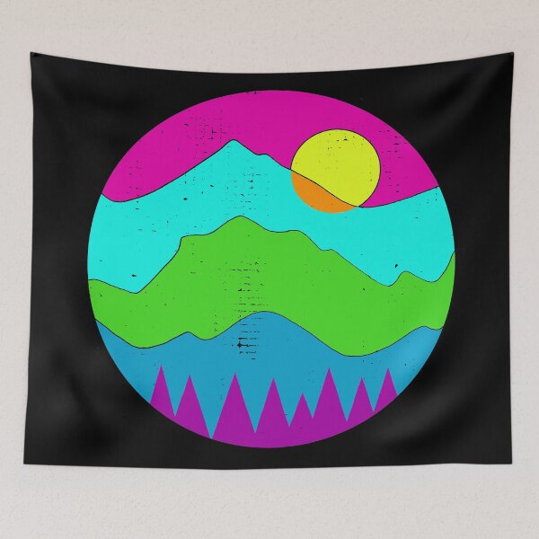 Item preview, Rainbow Mountains  designed and sold by Scandi Shop .