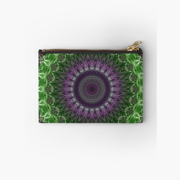 Item preview, Mandala in light green and violet colors designed and sold by JBlaminsky.