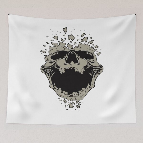 Item preview, Shattered Skull designed and sold by leen12 Art Designs Prints.