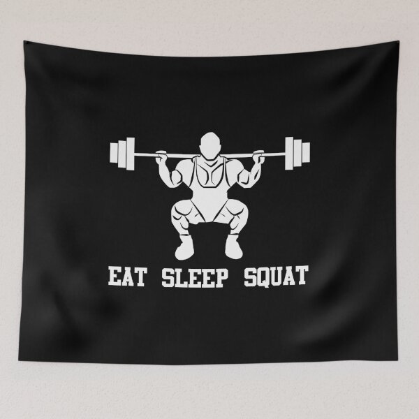 Item preview, Eat Sleep Squat designed and sold by Nessshirts.