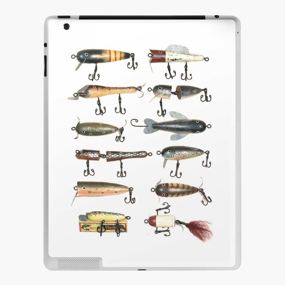Antique Fishing Lures iPad Case & Skin for Sale by avidfan2000