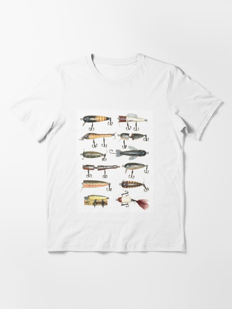Antique Fishing Lures Essential T-Shirt for Sale by avidfan2000