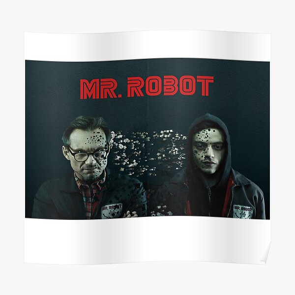 Mr Robot and Eliot (Duality) Poster