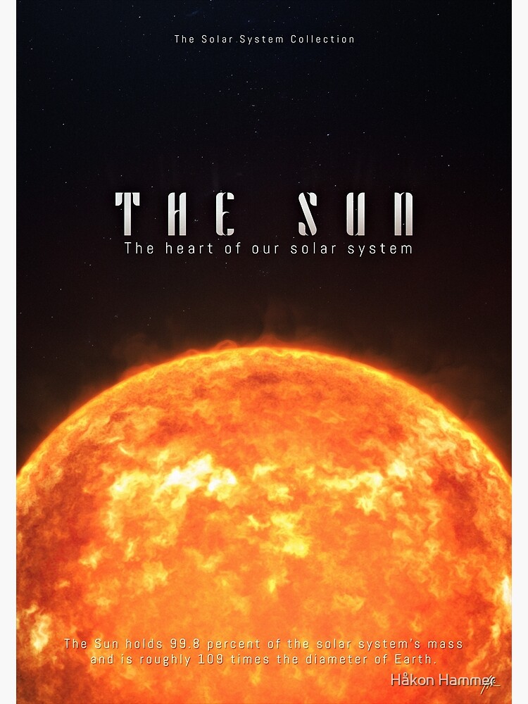 Disover The Sun Poster Premium Matte Vertical Poster